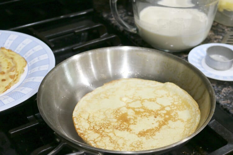 Grain-Free French Crepes - the ultimate treat to grain-free cooking. Made with cassava flour and real food ingredients. Check out this recipe at prepareandnourish.com!