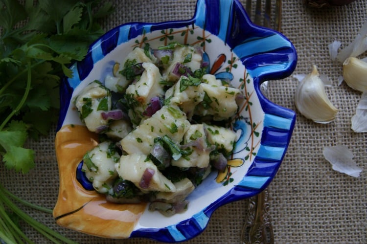 Cilantro & Chili Ceviche Salad - having a perfect blend of spice and zest combined with your favorite wild fish.