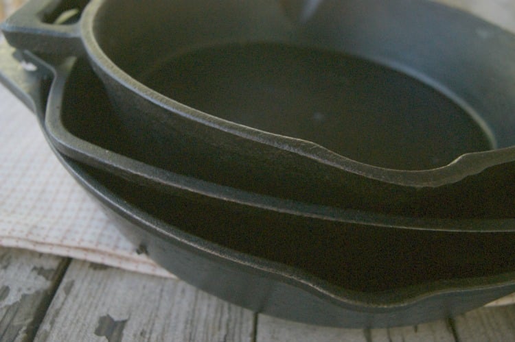 Caring for Cast Iron Pans need not be intimidating or hard. Check it out in 4 easy steps.