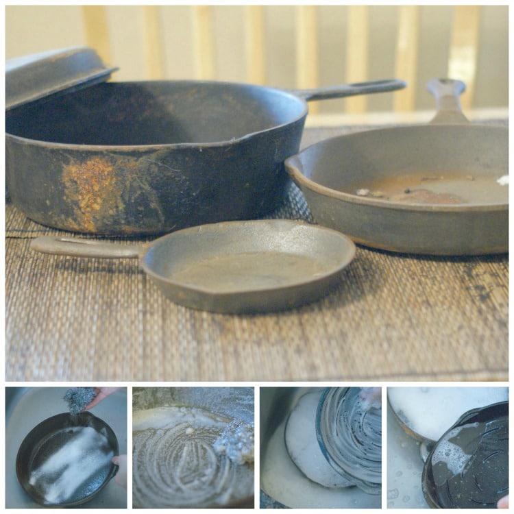 Caring for Cast Iron Pans need not be intimidating or hard. Check it out in 4 easy steps.