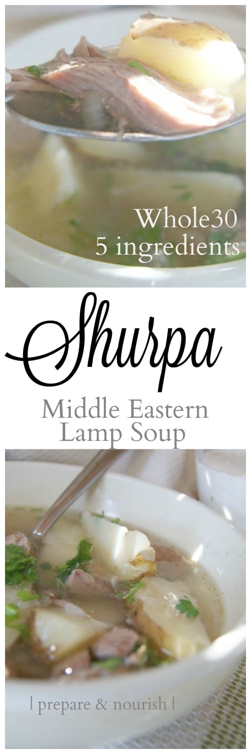 Shurpa - Middle Eastern Lamb Soup: #whole30 compliant; hearty; easy to make; delicious.