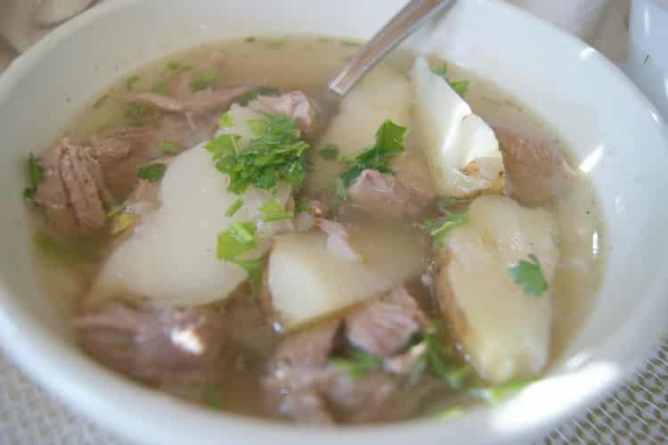 Shurpa - Middle Eastern Lamb Soup: #whole30 compliant; hearty; easy to make; delicious. 