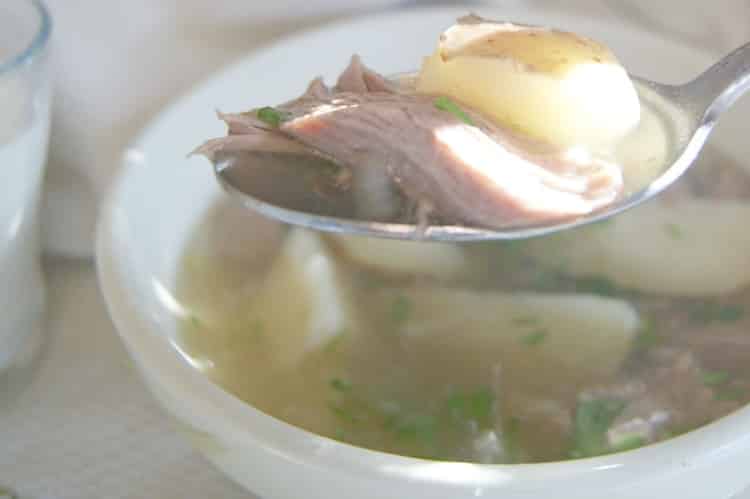 Shurpa - Middle Eastern Lamb Soup: #whole30 compliant; hearty; easy to make; delicious. 